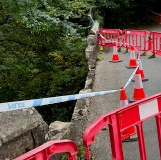 Damaged Lydford bridge to be closed for four weeks