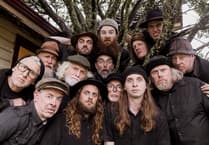 Self-mockery in harmony by male choir in Plymouth