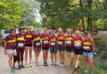 Okehampton Running Club ladies team prevails at Haldon Relays