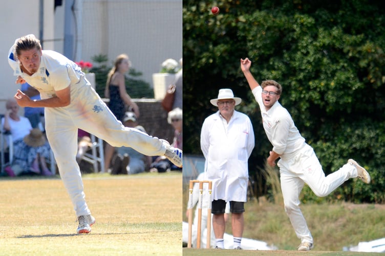 Tavistock and Hatherleigh bowlers in action