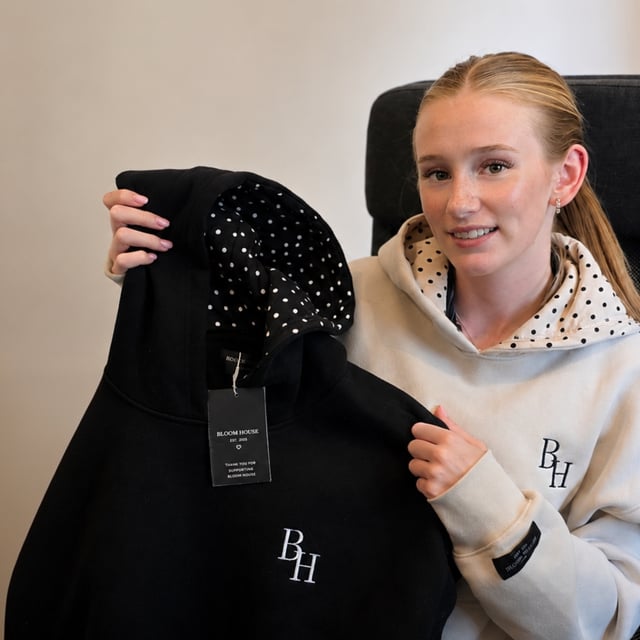 Schoolgirl launches own clothing brand