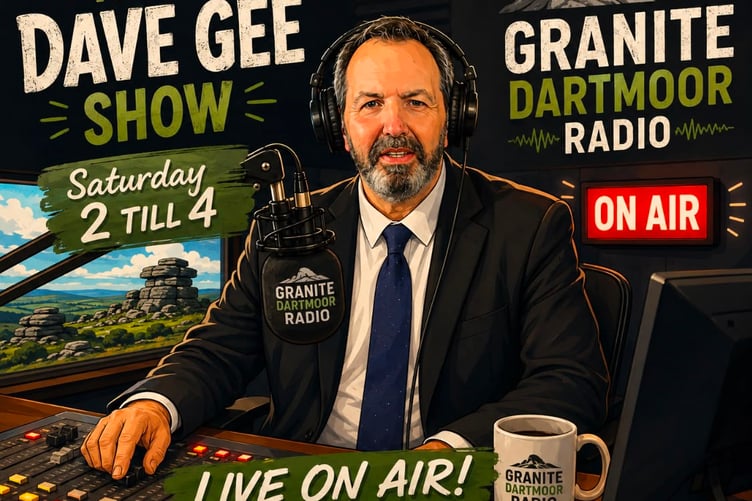 Dave Gee is the newly announced presenter on the fledgling Granite Dartmoor Radio.