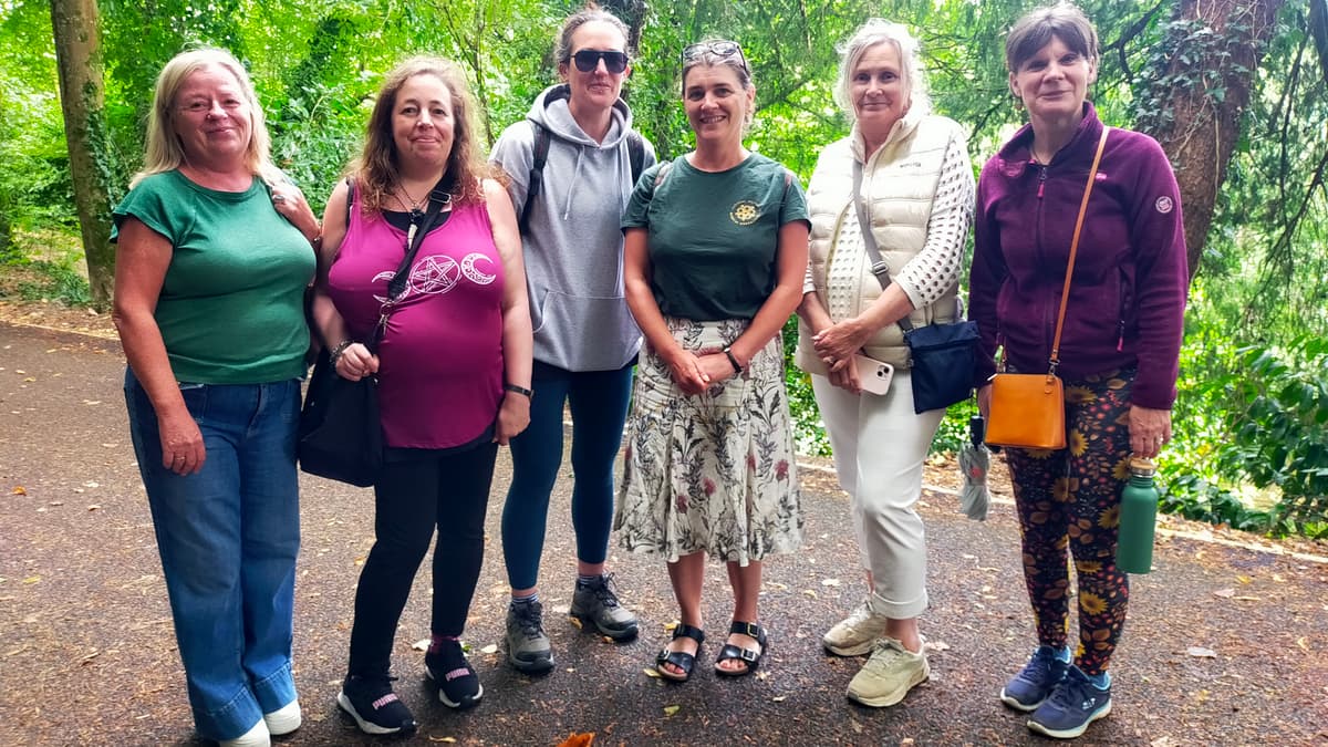 Tavistock walk discovers 'healing plants'