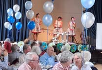 Angela's birthday celebration message to Tavistock Memory Cafe