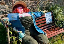 Vote for your favourite scarecrows on the Sampford Courtenay Scarecrow Trail