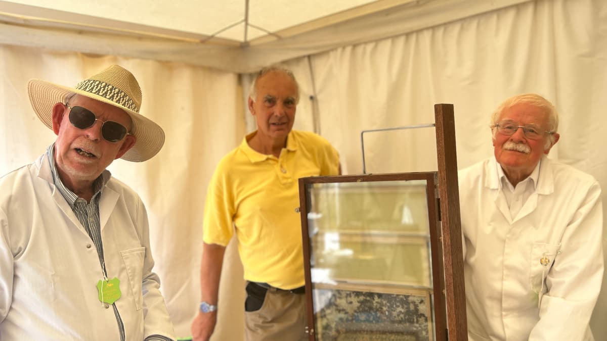 Die Temperaturen steigen auf der Okehampton Show