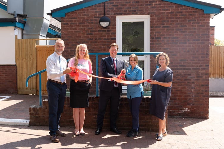 Hospiscare opening of the new visitor accommodation at Searle House, Exeter.