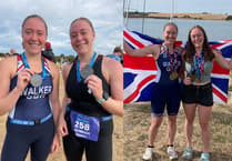 Walker sisters shine at Aquathlon Championships