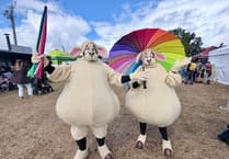 Even the rain was welcome at Chagford Show