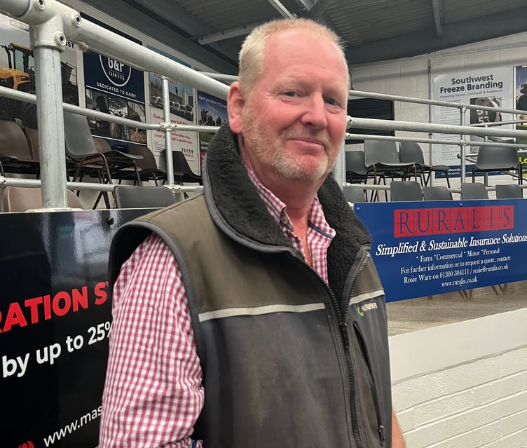 Farmer Mark Walter has lost animals to bluetongue.