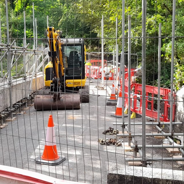 Lydford bridge now open