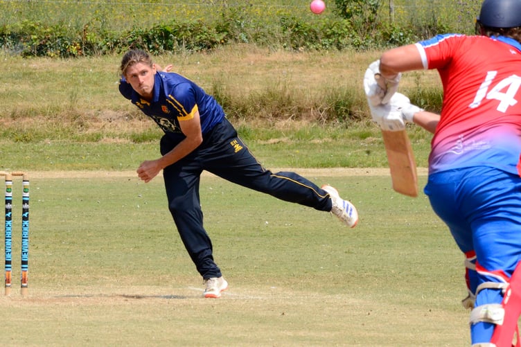 Tavistock's Elliot Hamilton, who was the team's leading run scorer and second-top wicket-taker over the season