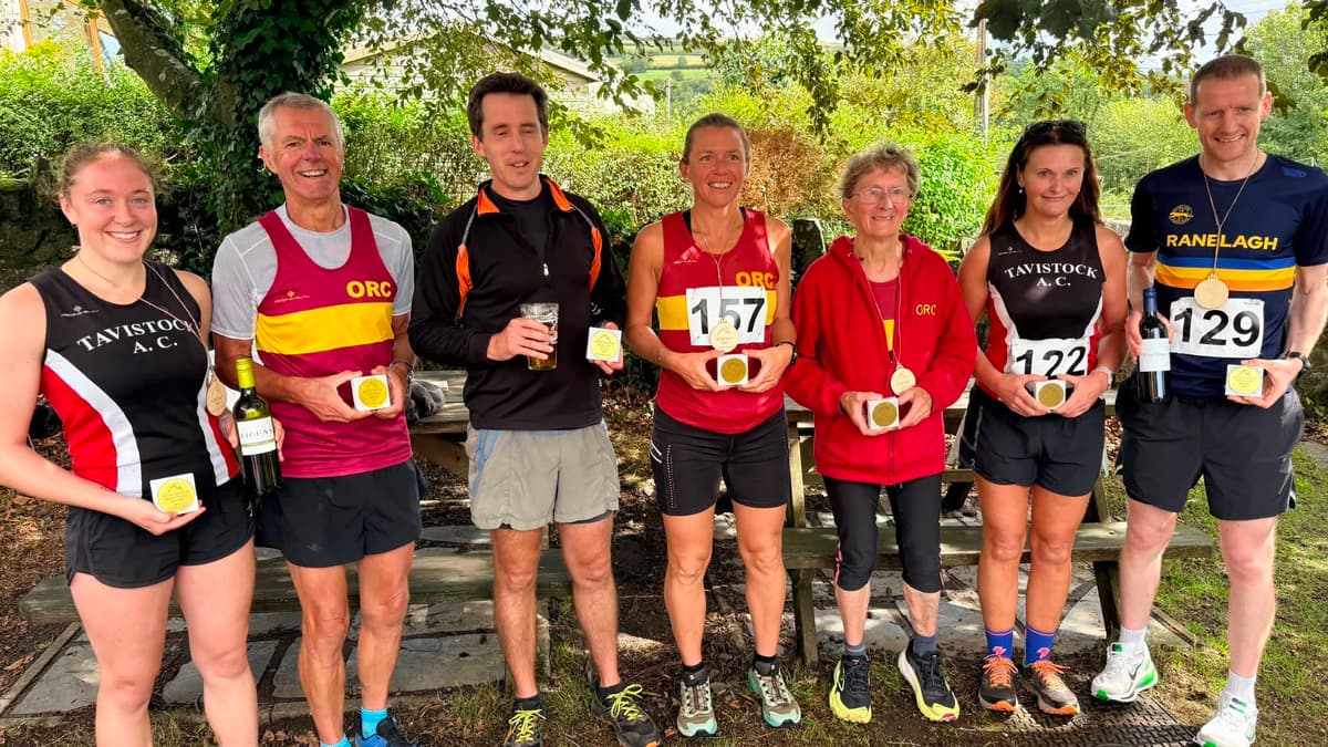 Der Peter Tavy Moorlandlauf erreicht seinen Höhepunkt