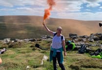 Dozens honour Gilby Taylor with Belstone Tor anniversary challenge