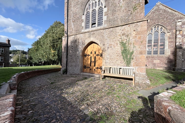 St Peter's Church North Tawton main entrance