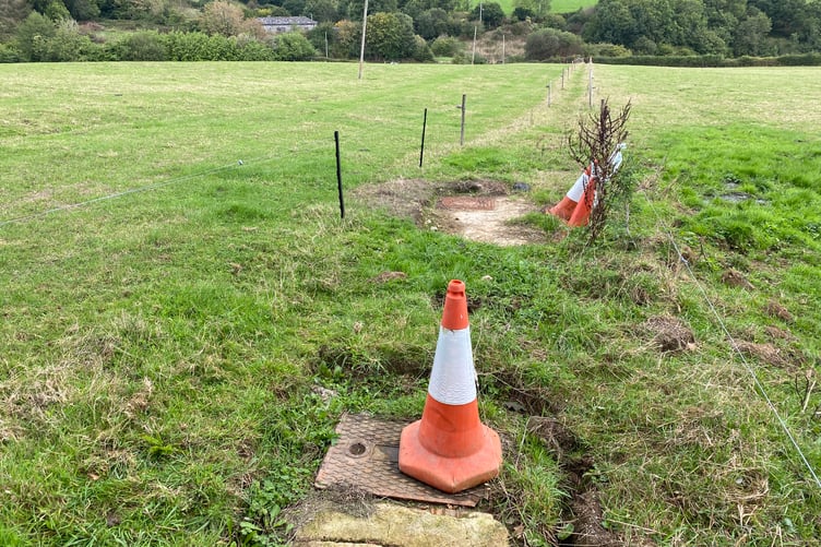Bere Peninsula walkers are worried a village footpath closure will be extended due to delays in mending a septic tank.