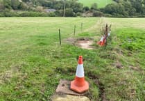 Bere Ferrers footpath diversion to septic tank