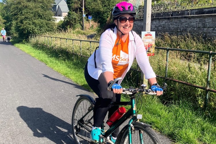 Pippa Marshall on her final challenge in memory of her mum who died of MS.