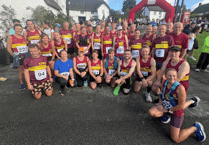 Okehampton Running Club members in abundance at ever-popular 10k race