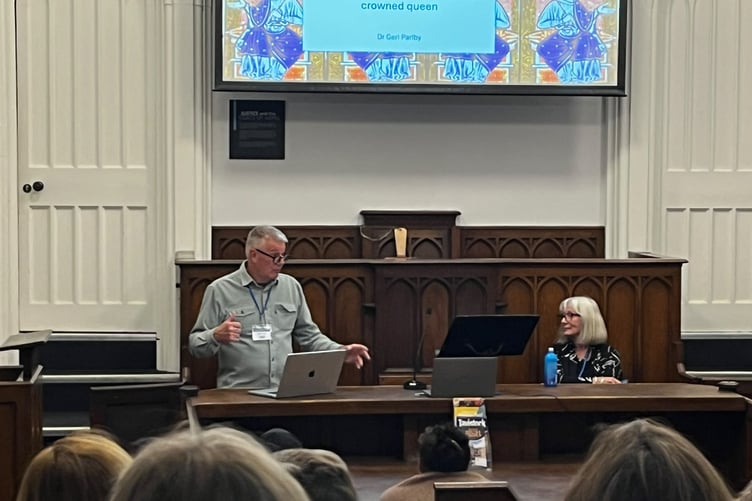 A talk in Tavistock's historic Guildhall court room on the ancient origins of the town, held for Tavistock Heritage Open Days programme.