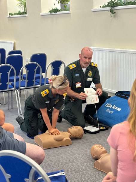 The South Western Ambulance Service NHS Foundation Trust (SWASFT) is inviting people across the South West to take part in free community events this October to learn life-saving CPR.