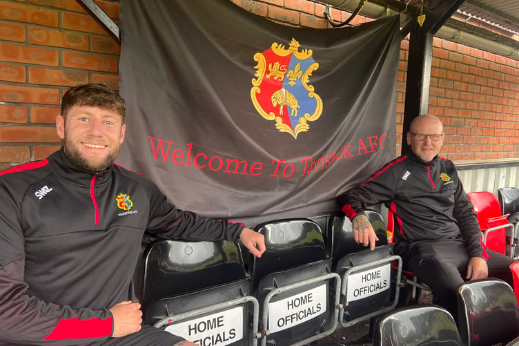 Connor Marshall and Darren Raven take over at Tavistock AFC
