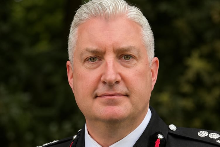Chief Fire Officer Gavin Ellis