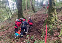 Volunteers rescue injured man from Lyford Gorge river