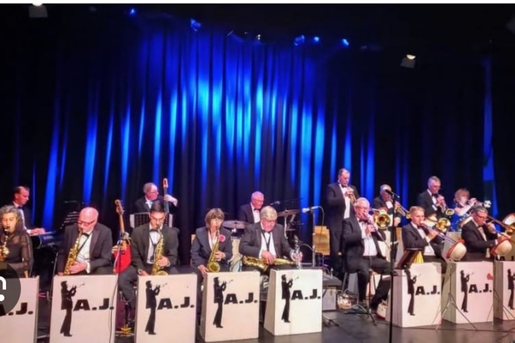 AJ's Big Band will be raising the roof at Tavistock Wharf.