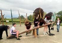 Princetown youngsters thank charity and crafters for funds boost