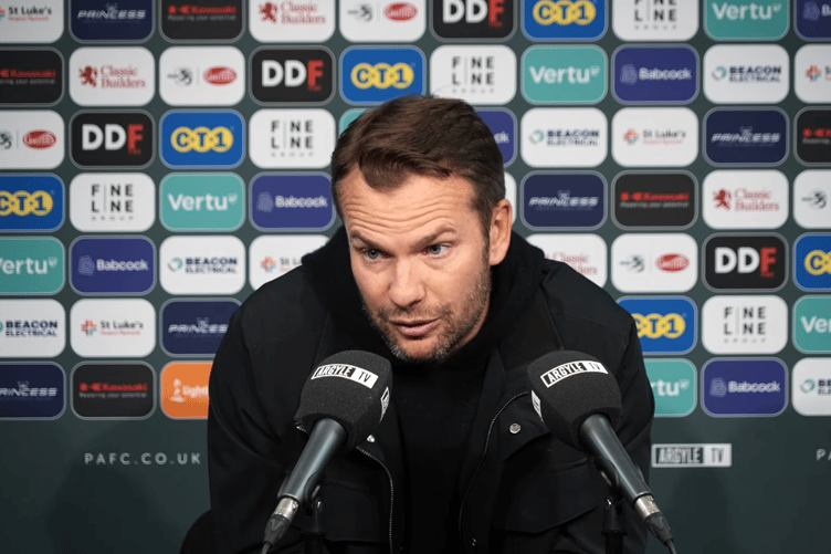 Plymouth Argyle head coach Tom Cleverley admitted his side were 'second best' against visiting Huddersfield Town