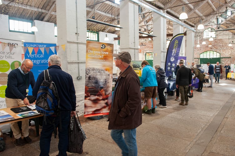 Residents were given advice on how to make their homes more energy efficient to save household bills at Tamar Energy Community's Tavistock Energy Festival.
Photograph by DartmoorPhotographer.