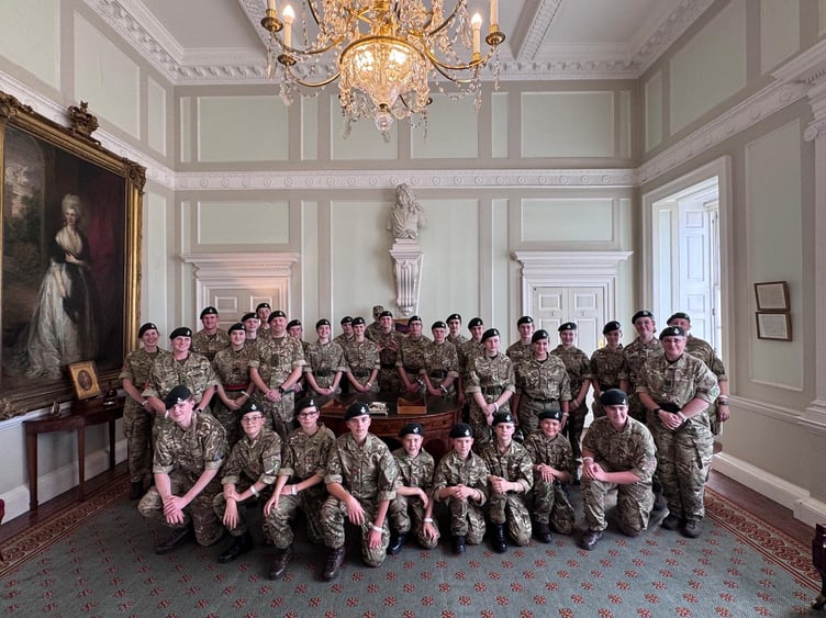 Okehampton Army Cadets at Buckingham Palace