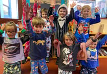 Horrabridge pupils don daytime PJs to thank choir