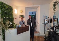Local MP visits Okehampton hair salon