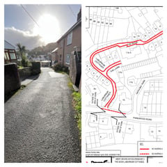 Tiny Tavistock street with 'big' parking issue