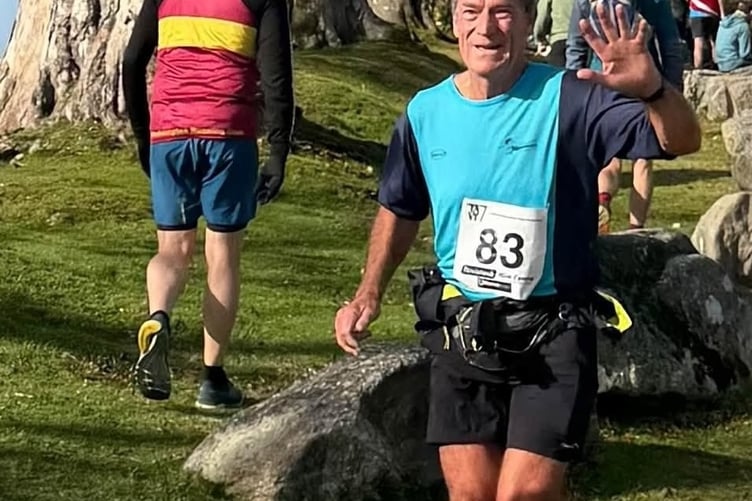 Runner Guy Boswell tells of his undulating experience of running the Tavy 7.