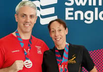 Tavistock Swimming Club couple make a winning splash