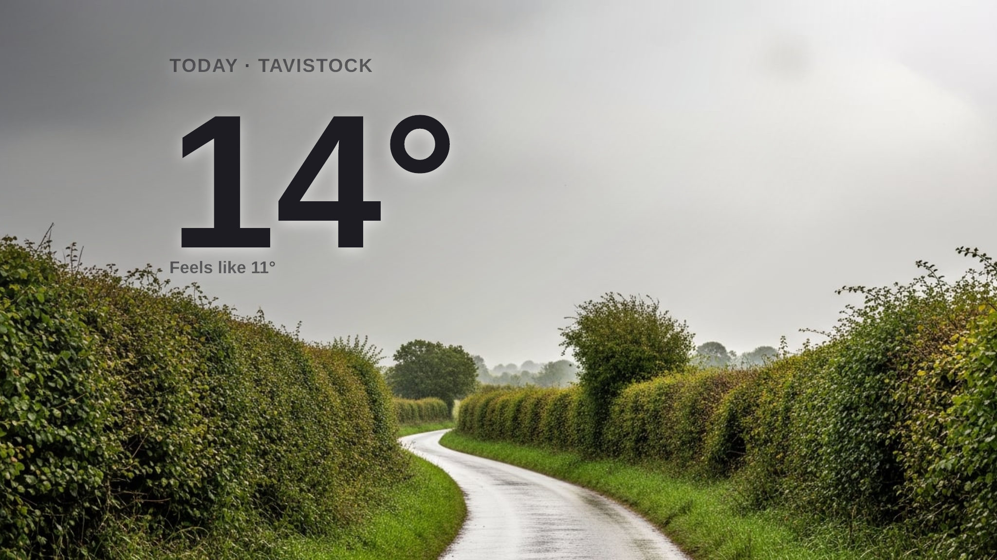 Heavy rain on the way for Tavistock - here's your Thursday forecast